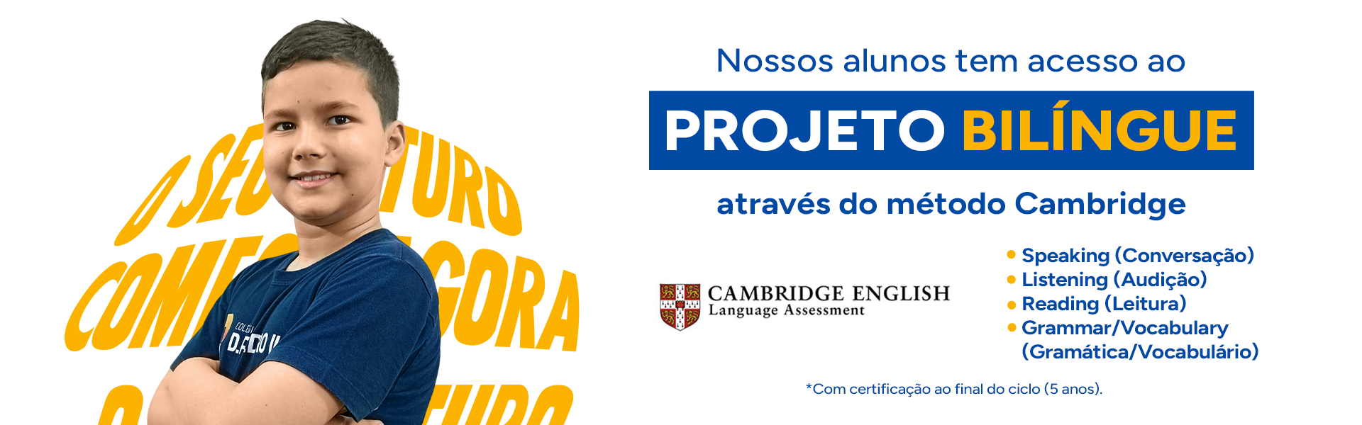 CDPII - Projeto Bilingue - Banner